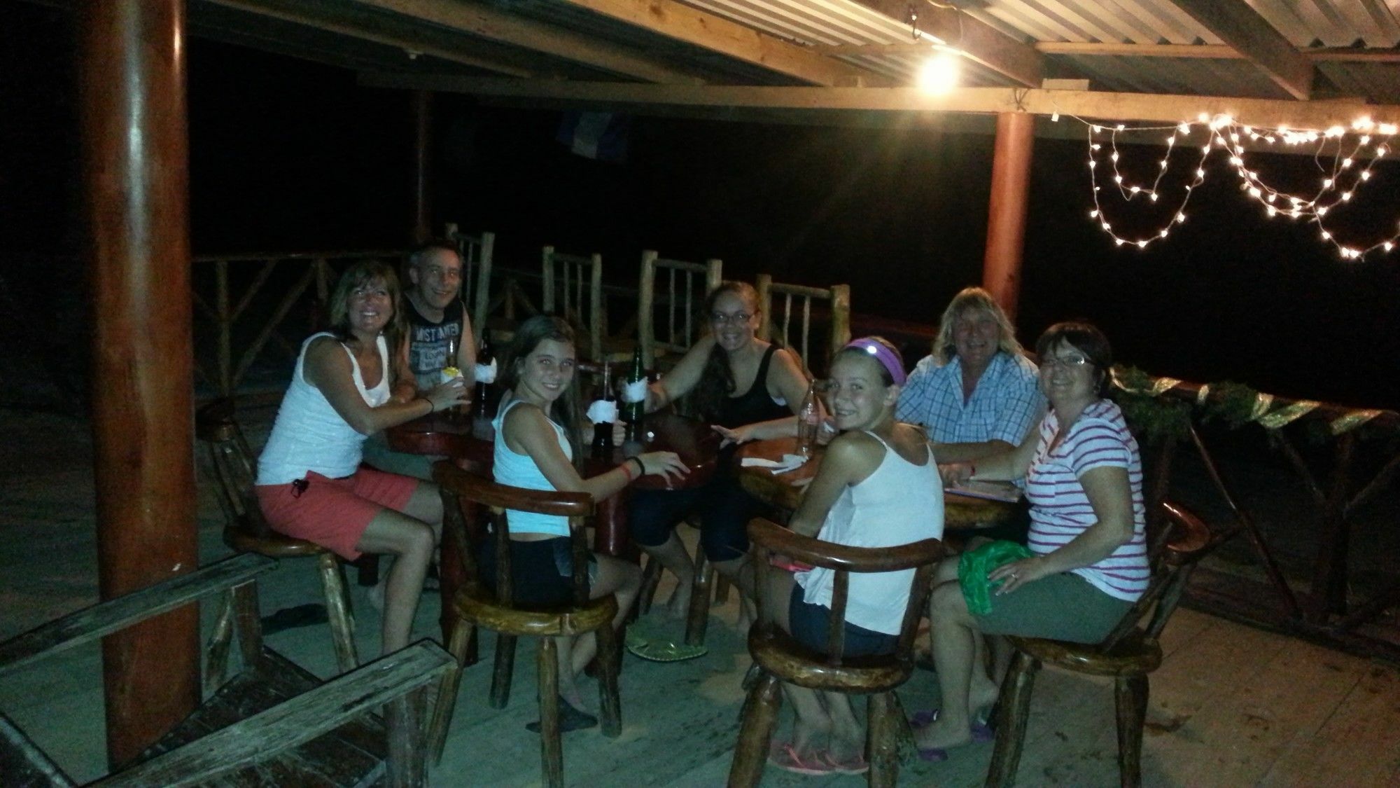 La Delphina Bed&Breakfast Bar&Grill La Ceiba Exterior foto